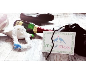 ITH Postkarte & Türschild - Birdie Love